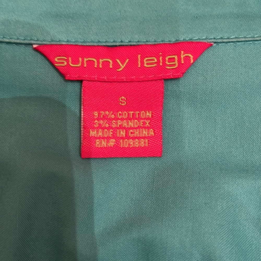 Turquoise light weight jacket - Picture 2 of 4